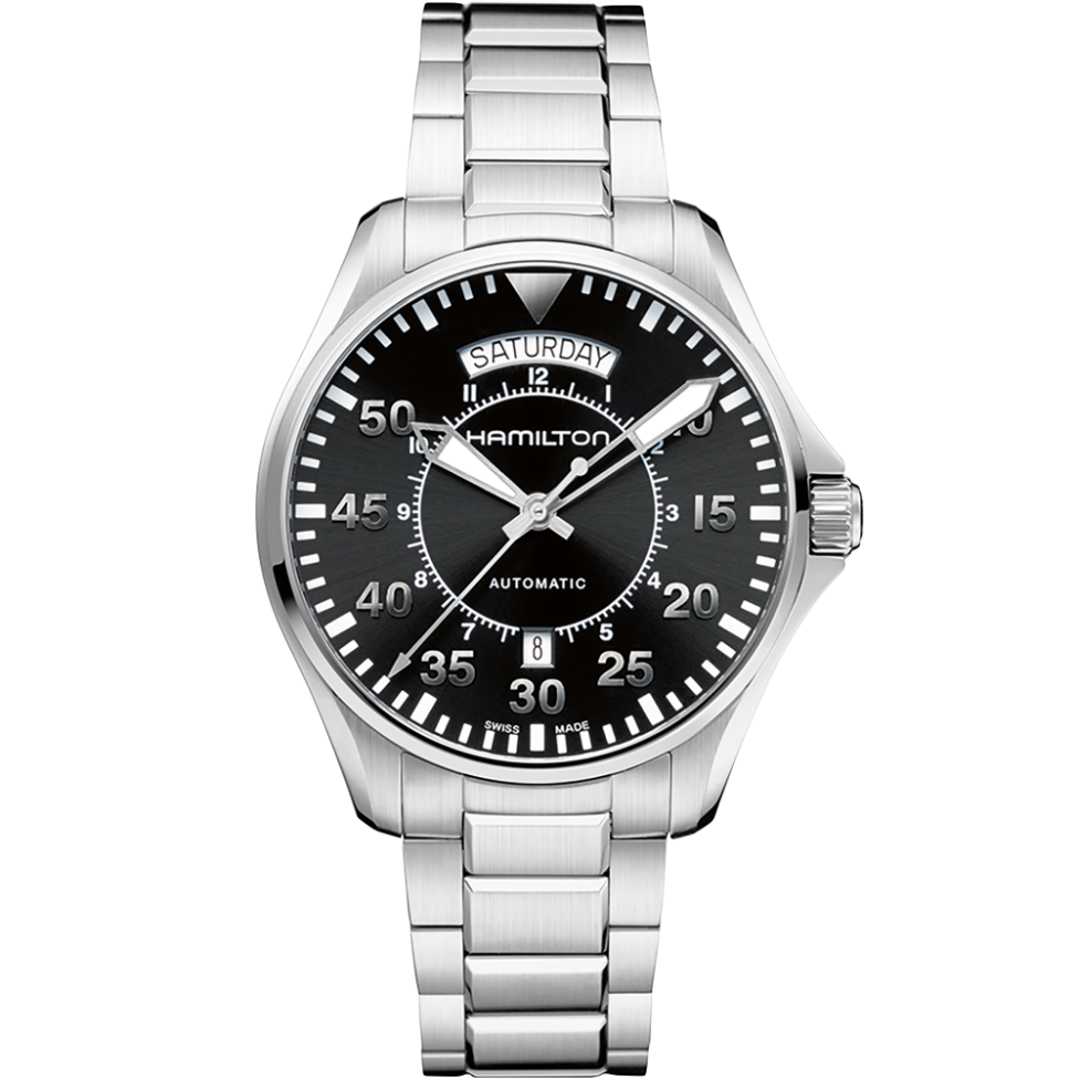 Hamilton Khaki Aviation Pilot Day Date Auto