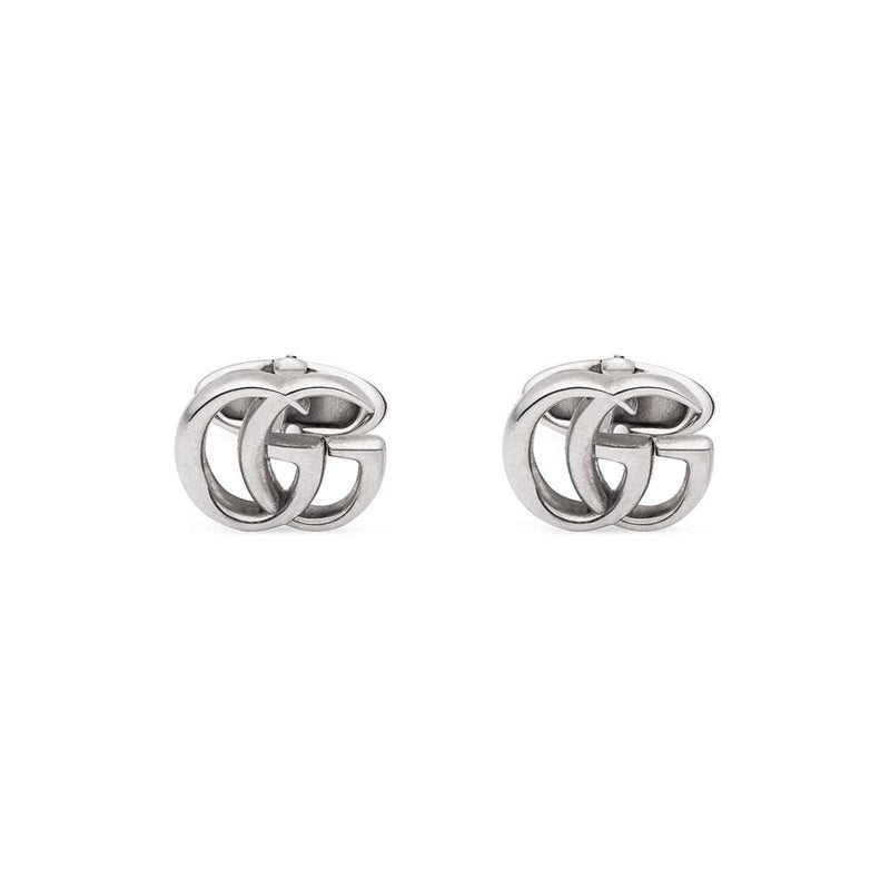 Gucci Silver Double G Cufflinks