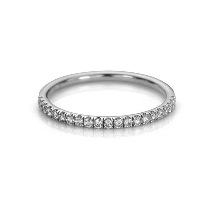 14K White Gold Diamond Ring