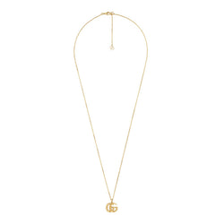 Gucci 18K Yellow Gold GG Running Necklace