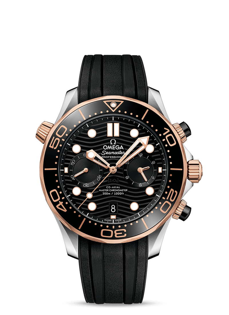 OMEGA Seamaster Diver 300M Co-Axial Master Chronometer Chronograph 44  mm